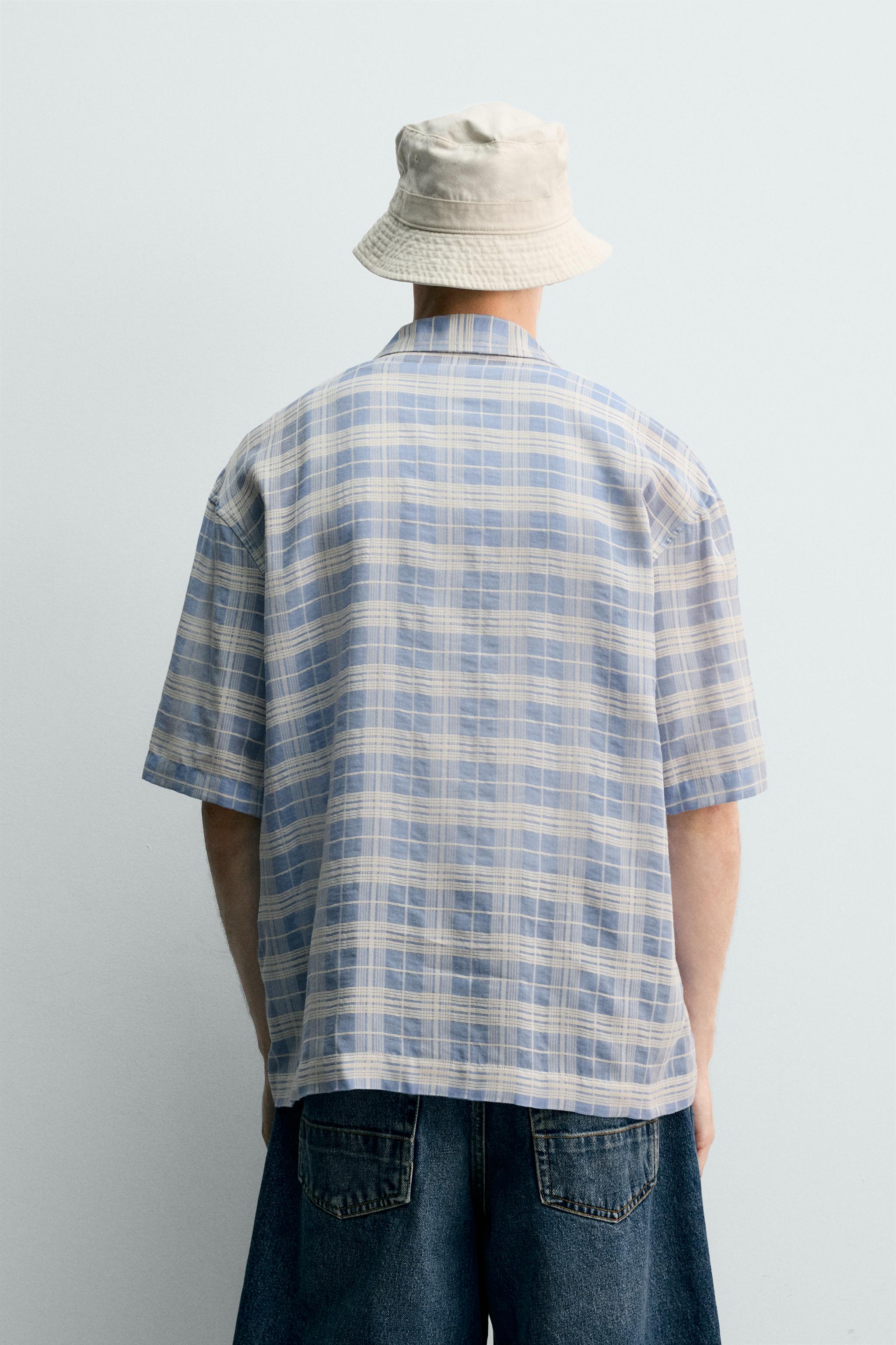 CHEMISE EN JACQUARD À CARREAUX